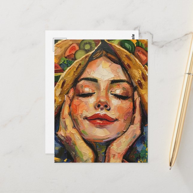 Postal Tacos en mi mente (Anverso/Reverso In Situ)