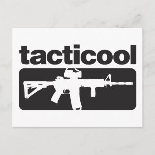 Postal Tacticool - Negro