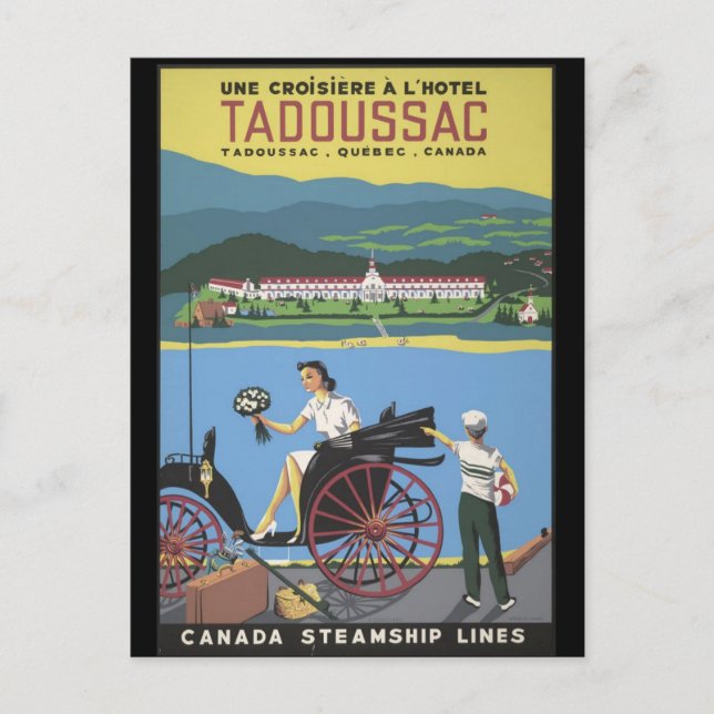 Postal Tadoussac 2 (Anverso)