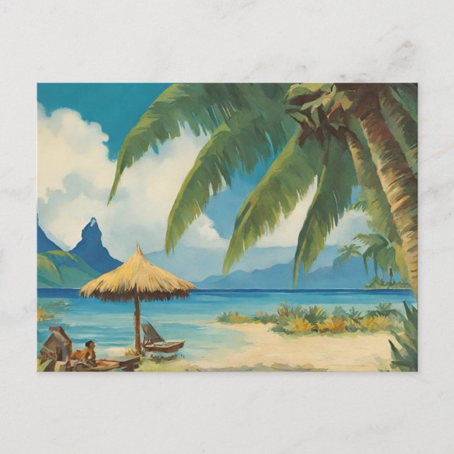Postal Tahití (5) (Anverso)