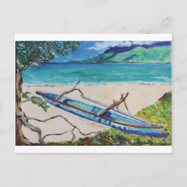 Postal Tahiti Oudisparger (Anverso)