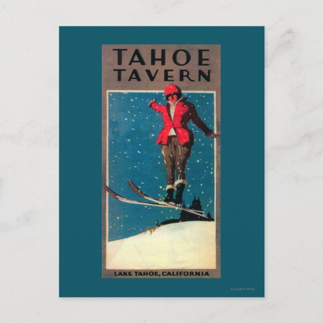 Postal Tahoe Tavern Promo Poster (Anverso)