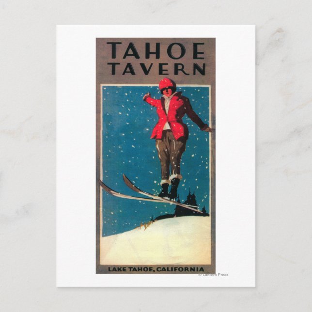 Postal Tahoe Tavern Promo Poster (Anverso)