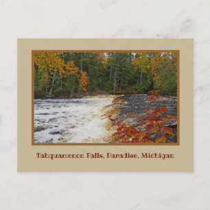 POSTAL TAHQUAMENON CAE EN AUTUMN / MICHIGAN'S U.P.