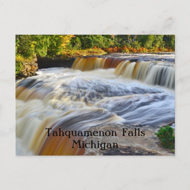 Postal Tahquamenon Falls Michigan (Anverso)