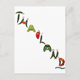 Postal Tailandeses chile Peppers