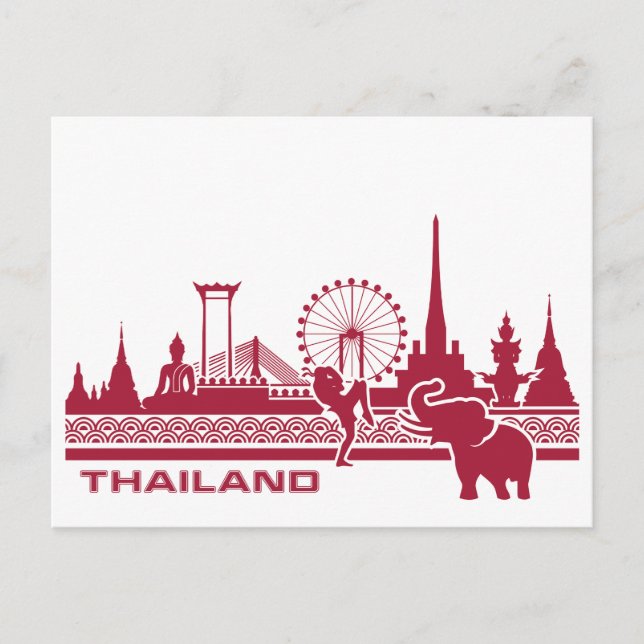 Postal Tailandia (Anverso)