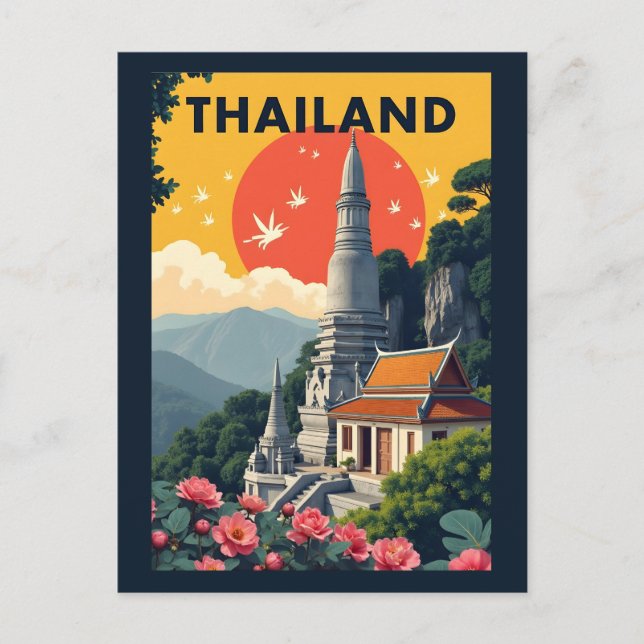 Postal Tailandia (Anverso)