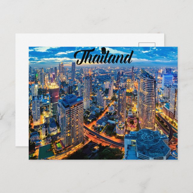 Postal Tailandia (Anverso / Reverso)