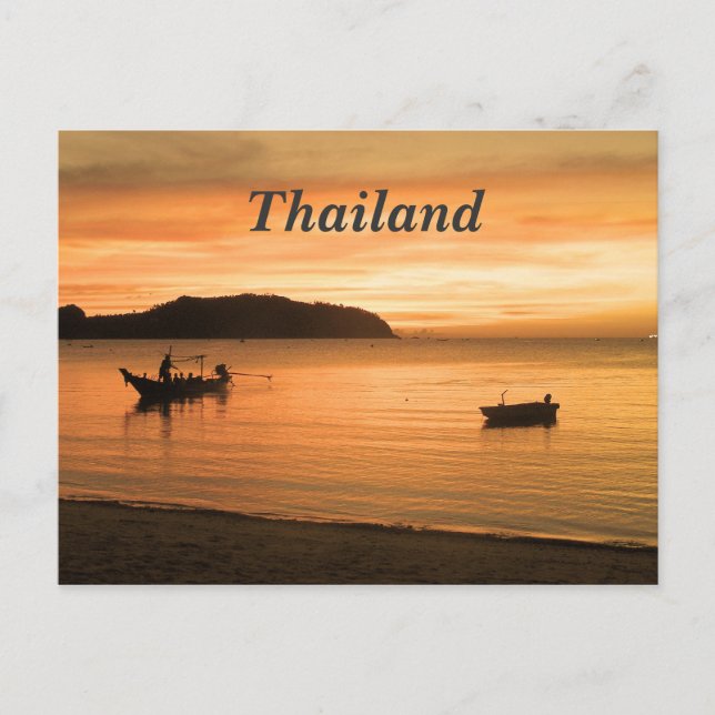 Postal Tailandia (Anverso)