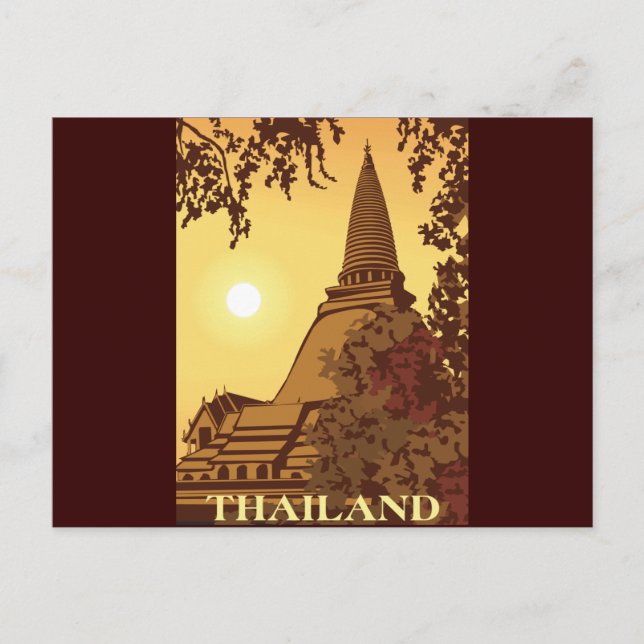 Postal Tailandia (Anverso)