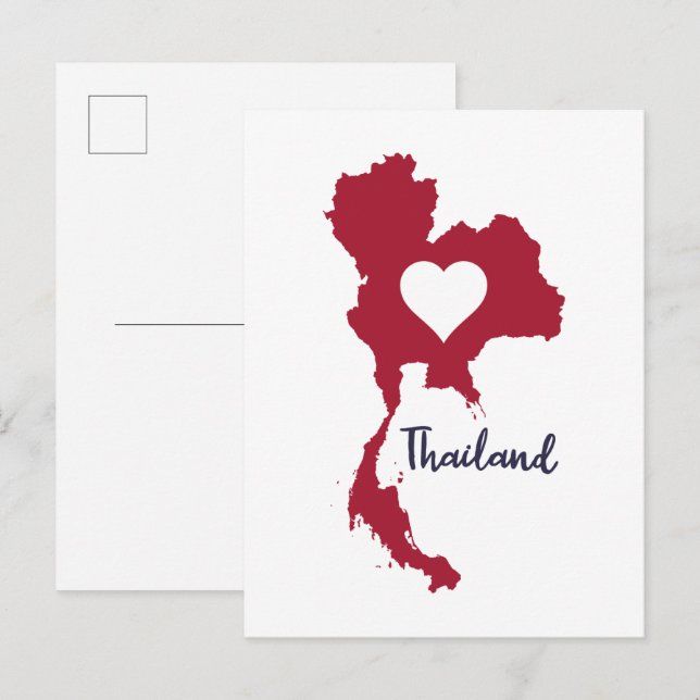 Postal Tailandia (Anverso / Reverso)