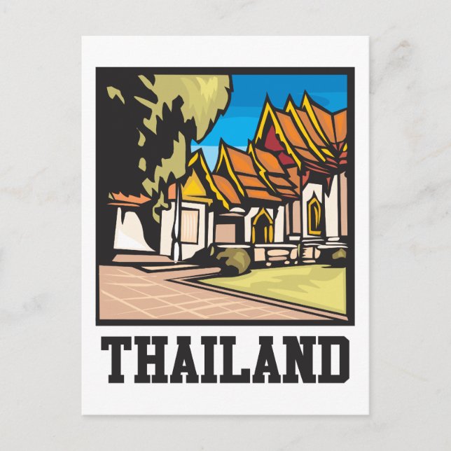 Postal Tailandia (Anverso)