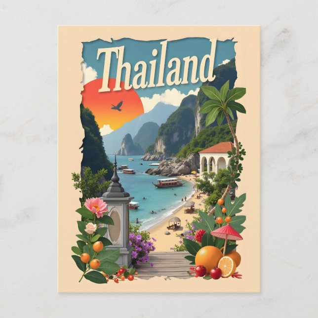 Postal Tailandia (Anverso)