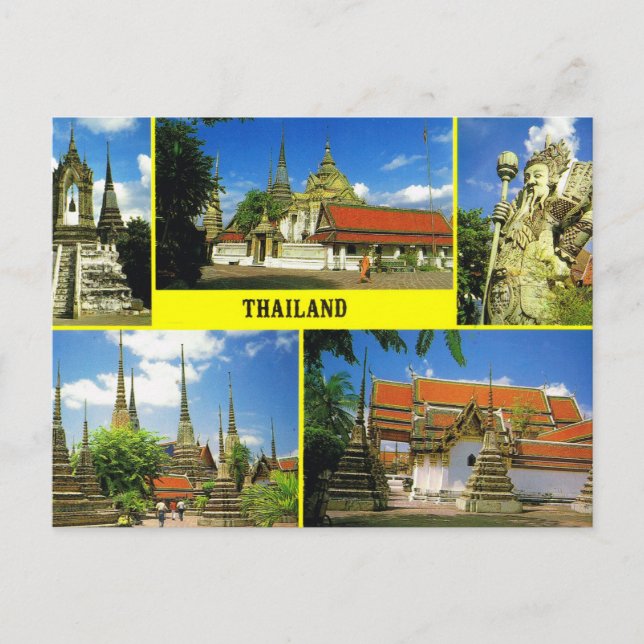 Postal Tailandia, Bangkok (Anverso)