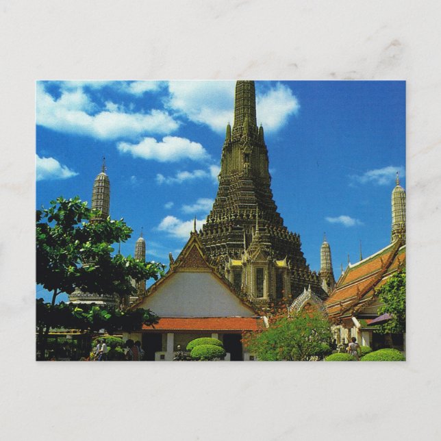 Postal Tailandia, Bangkok, Gran Pagoda, Templo del Amanec (Anverso)