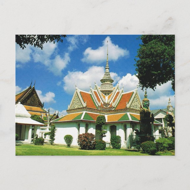 Postal Tailandia, Bangkok, Templo de Aroon (Anverso)