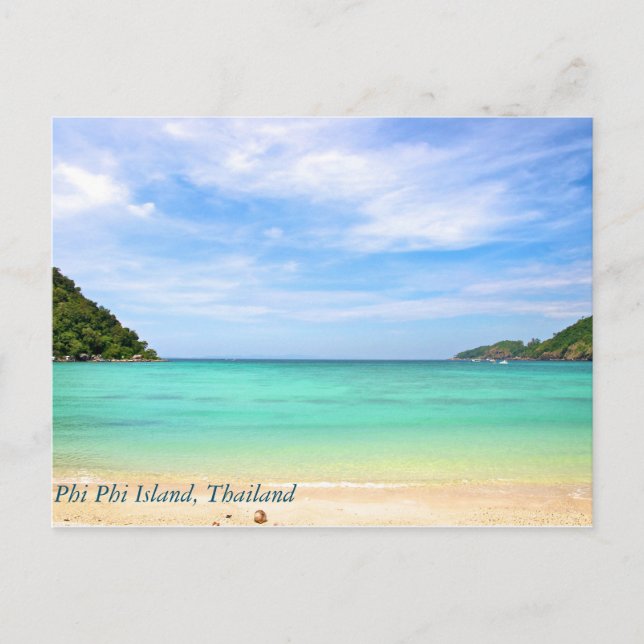 Postal Tailandia en la isla Phi Phi (Anverso)