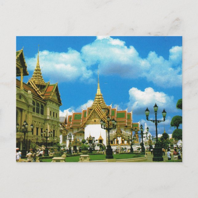 Postal Tailandia, Gran Palacio de Bangkok (Anverso)