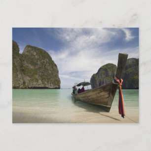 Postal Tailandia, isla Phi Phi Lay, bahía de Maya.