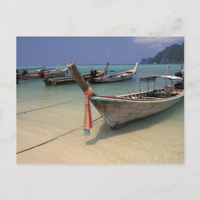 Postal Tailandia, Mar de Andamán, Isla de Ko Phi Phi, (Anverso)