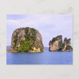 Postal Tailandia, Mar de Andamán. Islas de Ao Phang Nga e