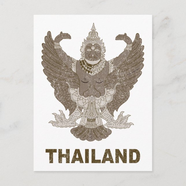 Postal Tailandia vintage (Anverso)