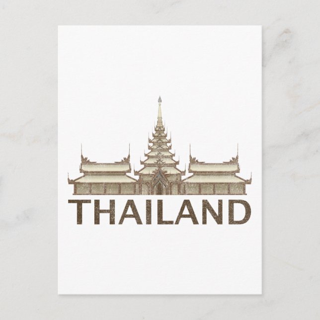 Postal Tailandia vintage (Anverso)