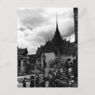 Postal Tailandia Vintage Bangkok el grupo Dusit