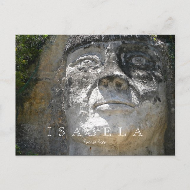 Postal Taino, Isabela, Puerto Rico (Anverso)