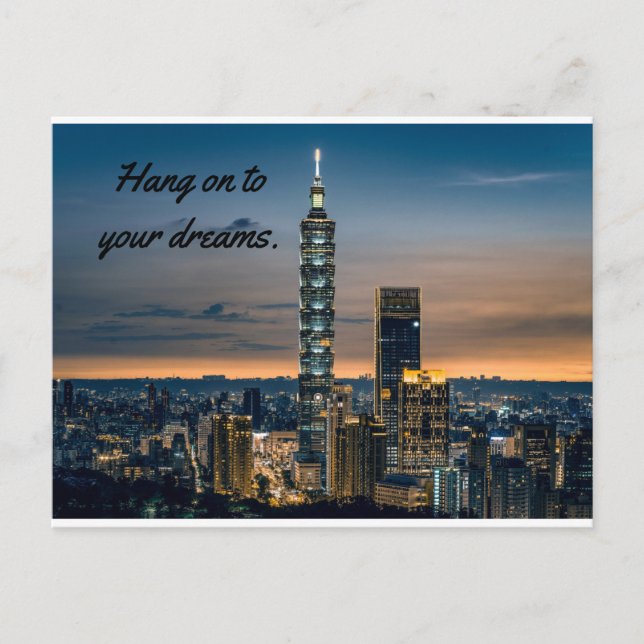 Postal Taipei 101 (Anverso)