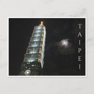 Postal taipei 101 noche