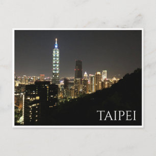 Postal taipei 101 taiwán