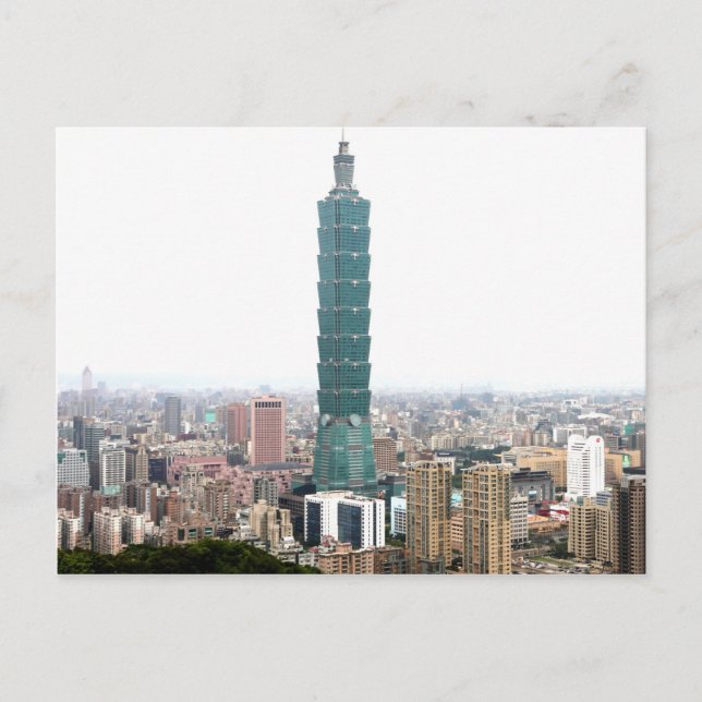 Postal Taipei hace 101 orgullosos de ustedes mismos (Anverso)