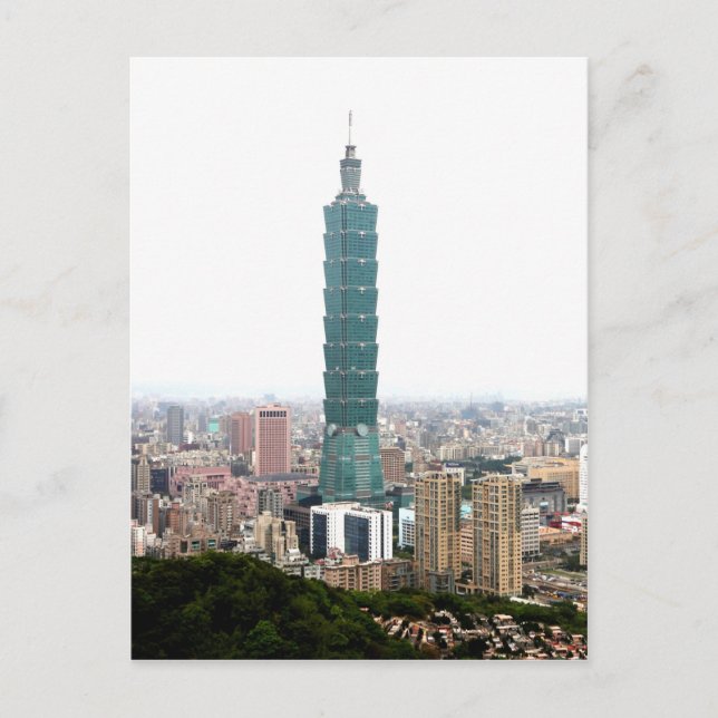 Postal Taipei hace 101 orgullosos de ustedes mismos (Anverso)