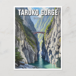Postal Taiwan Taroko Gorge Travel
