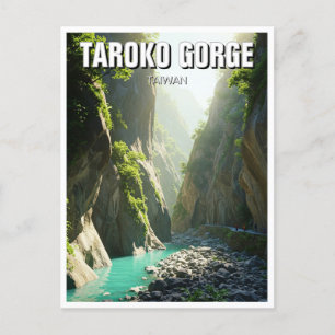 Postal Taiwan Taroko Gorge Travel