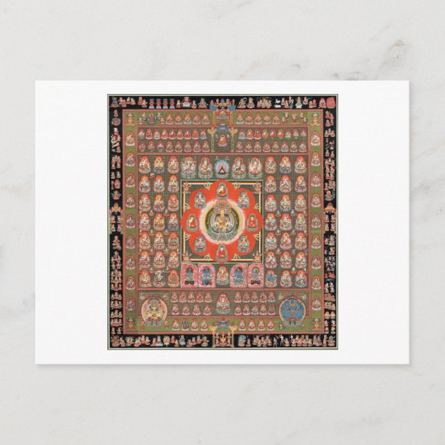 Postal Taizokai Mandala (Anverso)