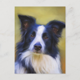 Postal Taj - Arte de la Collie Fronteriza
