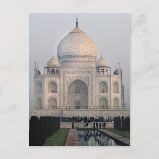 Postal Taj Mahal (Anverso)