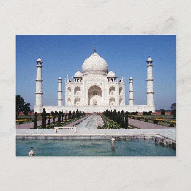 Postal Taj Mahal (Anverso)