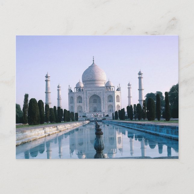 Postal Taj Mahal (Anverso)