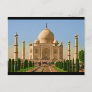 Postal taj mahal bright vista