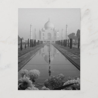 Postal Taj Mahal de B&W