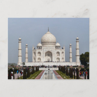 Postal Taj Mahal de postal, Agra India