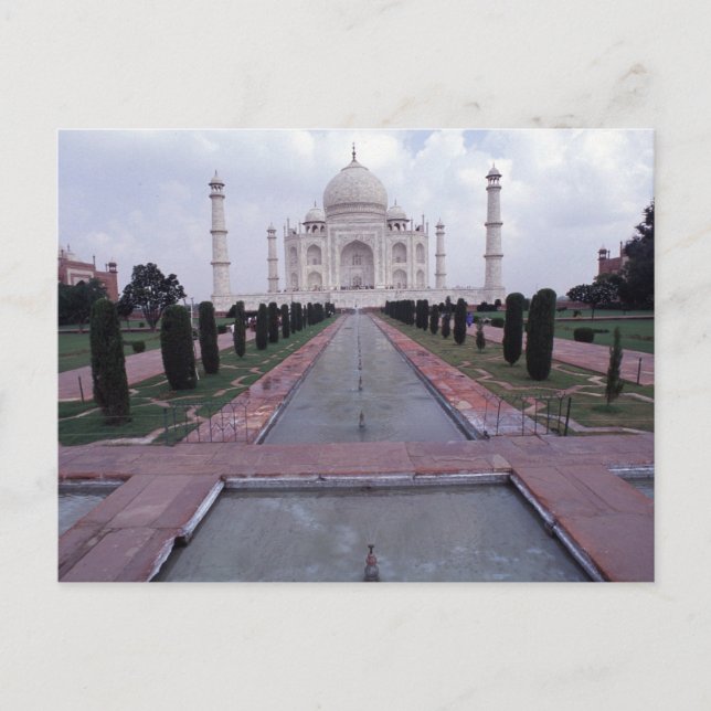 Postal Taj Mahal India (Anverso)
