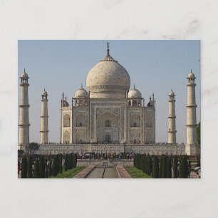 Postal taj mahal personalizado