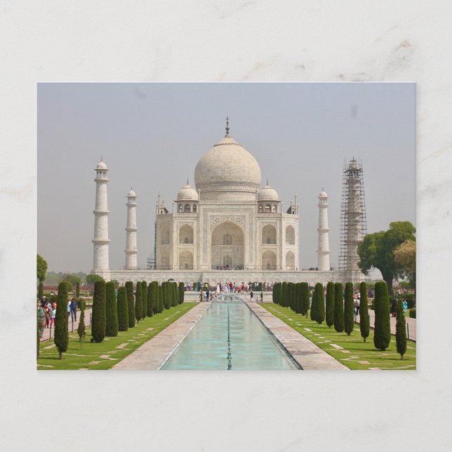 Postal Taj Mahal Postal, India (Anverso)