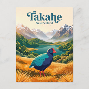 Postal Takahe, Nueva Zelanda