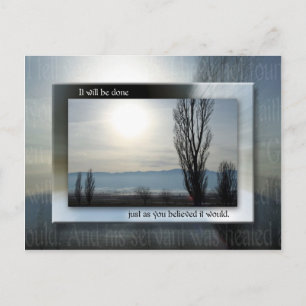 Postal Tal como creíste